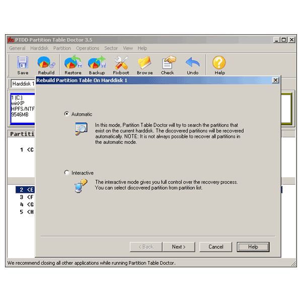 Partition Table Doctor Free Download